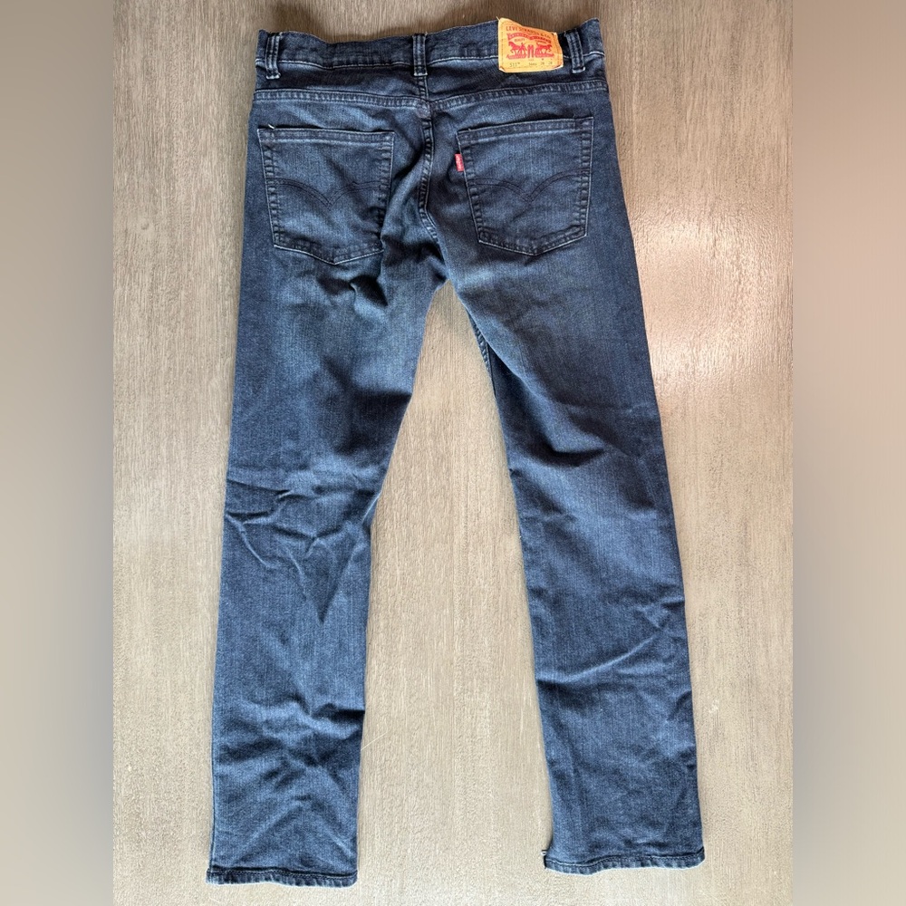 Levi’s 511 Dark Denim Wash Straight Leg Jeans 16 28